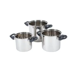 Bo-Camp - Pannenset - Elan Plus - 3-Delig - RVS -Kampeeruitrusting 1200x1200 1220