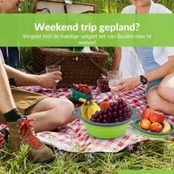 Buxibo - 3-Delige Keuken Vergiet Set Inklapbaar Groen/Grijs 31 Buxibo - 3-Delige Keuken Vergiet Set Inklapbaar Groen/Grijs -Kampeeruitrusting 1200x1200 1255