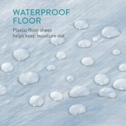 Navaris Windscherm Voor Het Strand - Zon- En Windbescherming Voor Drie Personen - Pop-up Speeltent Met UV- Bescherming - Beach Shelter Met Draagtas -Kampeeruitrusting 1200x1200 131