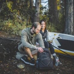 Koeltas Rugzak (25L) - Geschikt Voor 28 Blikjes - Lunchtas Voor Dames En Heren - Zwart -Kampeeruitrusting 1200x1200 1325