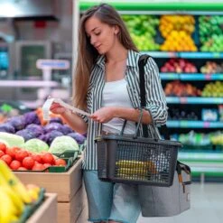 Brisby 4 Laags Geïsoleerde Koeltas - Boodschappentas 21 Liter - Grijs -Kampeeruitrusting 1200x1200 1344