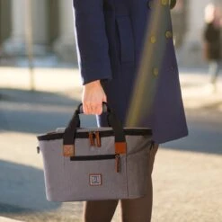 Brisby 4 Laags Geïsoleerde Koeltas - Boodschappentas 21 Liter - Grijs -Kampeeruitrusting 1200x1200 1345