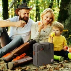 Brisby 4 Laags Geïsoleerde Koeltas - Lunchtas 7 Liter - Donkergrijs 14 Brisby 4 Laags Geïsoleerde Koeltas - Lunchtas 7 Liter - Donkergrijs -Kampeeruitrusting 1200x1200 1436