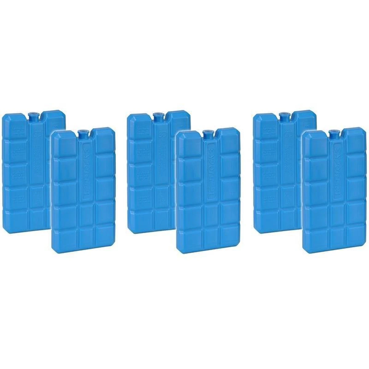 Merkloos Set Van 6x Blauwe Koelelementen 200 Gram 8 X 15 X 2 Cm - Koelblokken/koelelementen Voor Koeltas/koelbox 2 Merkloos Set Van 6x Blauwe Koelelementen 200 Gram 8 X 15 X 2 Cm - Koelblokken/koelelementen Voor Koeltas/koelbox - Afbeelding 2