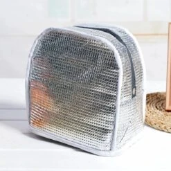 Lunch Bag - Zwart/Wit | Koeltas | Polyester / Nylon | 23x15x20 Cm | Fashion Favorite -Kampeeruitrusting 1200x1200 1498