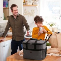 Packaway 4 Laags Geïsoleerde Koeltas - Lunchtas 40 Liter - Grijs 17 Packaway 4 Laags Geïsoleerde Koeltas - Lunchtas 40 Liter - Grijs -Kampeeruitrusting 1200x1200 1502