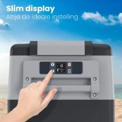 Auronic Elektrische Koelbox - 49.5L - Compressor - 12V En 240V - Grijs -Kampeeruitrusting 1200x1200 1633