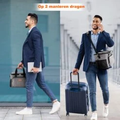 Lunchtas - Koeltas Voor Dames En Heren - Cool Bag - 4 Laags Geïsoleerde Koeltas - Kleine Cooler - Lunch Box - Lunchtas 15 Liter -Kampeeruitrusting 1200x1200 1664