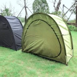 Merkloos Fietstent,Beschermhoes Fietsenschuur, Tent Voor Camping In De Open Lucht-groen 200*80*165CM -Kampeeruitrusting 1200x1200 17
