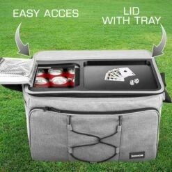 Bomoe Opvouwbare Koeltas IceBreezer KT43 - Koelbox Voor Onderweg - 43x32x28 Cm - 45 Liter - Picknicktas Perfect Voor Barbecues Of Festivals 16 Bomoe Opvouwbare Koeltas IceBreezer KT43 - Koelbox Voor Onderweg - 43x32x28 Cm - 45 Liter - Picknicktas Perfect Voor Barbecues Of Festivals -Kampeeruitrusting 1200x1200 1725