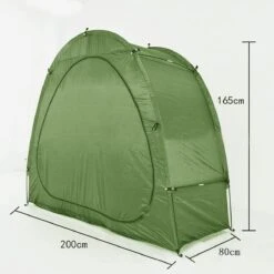 Merkloos Fietstent,Beschermhoes Fietsenschuur, Tent Voor Camping In De Open Lucht-groen 200*80*165CM -Kampeeruitrusting 1200x1200 18
