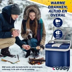 Coazy Koelbox 24L Elektrisch 12v 230 Volt - Met ECO Modus Voor Auto & Camping - Elektrische Frigobox Klein - Verkoelt En Verwarmt - Eco Modus - MiniBar - Electrische Mini Koelkast 12 Coazy Koelbox 24L Elektrisch 12v 230 Volt - Met ECO Modus Voor Auto & Camping - Elektrische Frigobox Klein - Verkoelt En Verwarmt - Eco Modus - MiniBar - Electrische Mini Koelkast -Kampeeruitrusting 1200x1200 1890