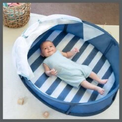 Babymoov Babyni Speelruimte & Extra Bedje Anti-UV FPS 50+ Marinière -Kampeeruitrusting 1200x1200 190