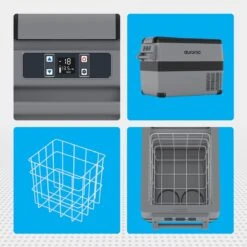 Auronic Elektrische Koelbox - 40.5L - Compressor - 12V En 240V - Grijs -Kampeeruitrusting 1200x1200 1902