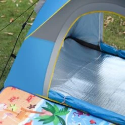 Fish Life Waterdichte Tent - Lichtgewicht Tent - Tent Voor 2-4 Personen - 200*200*140 Cm - Outdoor Camping Tent - Licht Blauw -Kampeeruitrusting 1200x1200 212