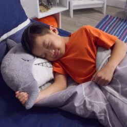 Mediashop Happy Nappers Kinderslaapzak - 2-in-1 Zachte Knuffel En Zomerslaapzak - Roze Eenhoorn Motief Voor Kinderen Van 3 Tot 6 Jaar -Kampeeruitrusting 1200x1200 506