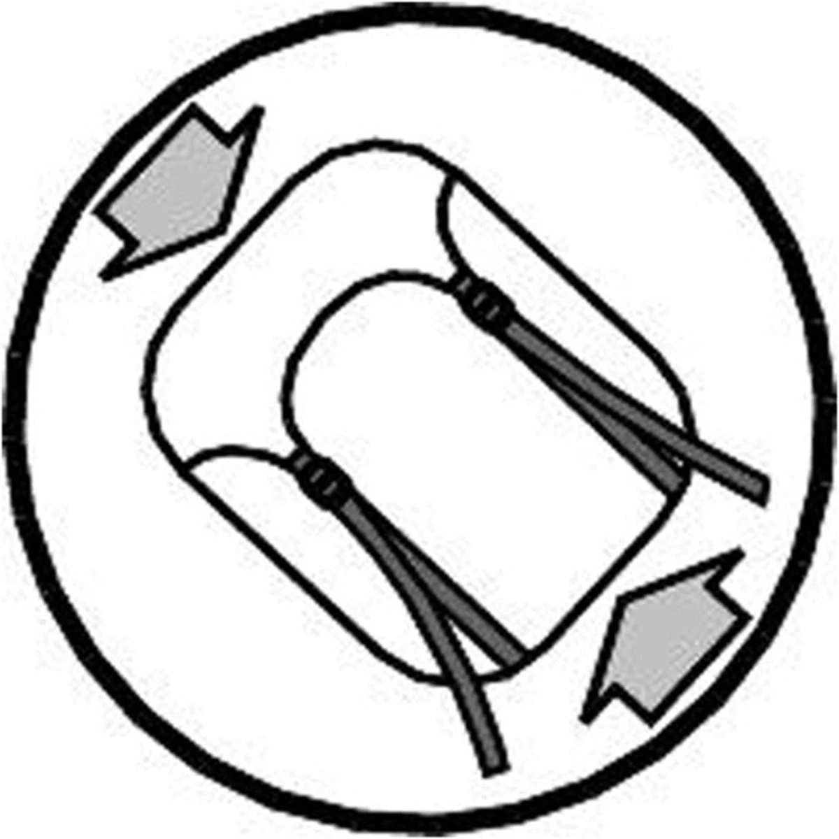 Outwell Slaapzak Contour Rits Links Zwart 2 Outwell Slaapzak Contour Rits Links Zwart - Afbeelding 2