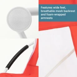 JEMIDI Lichtgewicht Inklapbare Draagbare Strandstoel - Opvouwbare Campingstoel Met Draagtas - Ademend En Comfortabel -Kampeeruitrusting 1200x1200 709