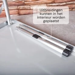 Liivo Aluminium Inklapbare Tafel - Campeertafel 75x55x60cm -Kampeeruitrusting 1200x1200 714