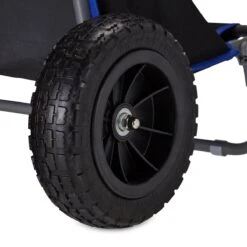 Relaxdays Strandkar Opvouwbaar - Strandstoel Met Zonnedak - Strand Stoel Op Wielen -Kampeeruitrusting 1200x1200 851