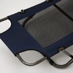 Ligstoel 155x60cm - Opvouwbaar Campingstoel Ligbed Strandstoel Tuinstoel Vouwligstoel Blauw -Kampeeruitrusting 1200x1200 872