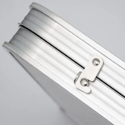 Aluminium Kampeertafel 120x60cm - Campingtafel Inklapbaar - 3-voudig Verstelbare Vouwtafel Grijs -Kampeeruitrusting 1200x1200 982