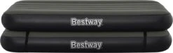 Bestway 3-in-1 Luchtbed - Connect - Zwart - 188x99cm - PVC/Polyester - Single, Double Single En Twin Opblaasbed - Tritech Materiaal - I-Beam Constructie 38 Bestway 3-in-1 Luchtbed - Connect - Zwart - 188x99cm - PVC/Polyester - Single, Double Single En Twin Opblaasbed - Tritech Materiaal - I-Beam Constructie -Kampeeruitrusting 1200x371