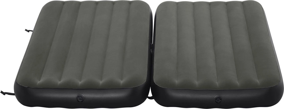 Bestway 3-in-1 Luchtbed - Connect - Zwart - 188x99cm - PVC/Polyester - Single, Double Single En Twin Opblaasbed - Tritech Materiaal - I-Beam Constructie 6 Bestway 3-in-1 Luchtbed - Connect - Zwart - 188x99cm - PVC/Polyester - Single, Double Single En Twin Opblaasbed - Tritech Materiaal - I-Beam Constructie - Afbeelding 6