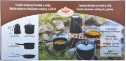ESSCHERT DESIGN Pannenset Kampvuur - 4 Delig - Outdoor - Metaal 19 ESSCHERT DESIGN Pannenset Kampvuur - 4 Delig - Outdoor - Metaal -Kampeeruitrusting 1200x581 15