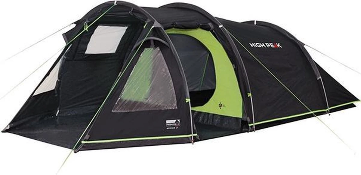 High Peak Atmos 3 Tunneltent - Donkergrijs - 3 Persoons 11 High Peak Atmos 3 Tunneltent - Donkergrijs - 3 Persoons - Afbeelding 11