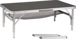 Bo-Camp Campingtafel - 100x60x70 - Grijs -Kampeeruitrusting 1200x619 6