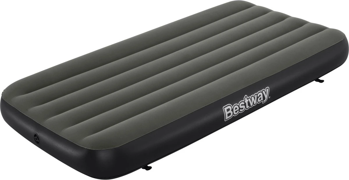 Bestway 3-in-1 Luchtbed - Connect - Zwart - 188x99cm - PVC/Polyester - Single, Double Single En Twin Opblaasbed - Tritech Materiaal - I-Beam Constructie 3 Bestway 3-in-1 Luchtbed - Connect - Zwart - 188x99cm - PVC/Polyester - Single, Double Single En Twin Opblaasbed - Tritech Materiaal - I-Beam Constructie - Afbeelding 3