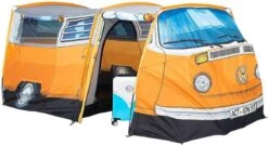 Merkloos Volkswagen Bus Tent - Oranje - 4 Persoons