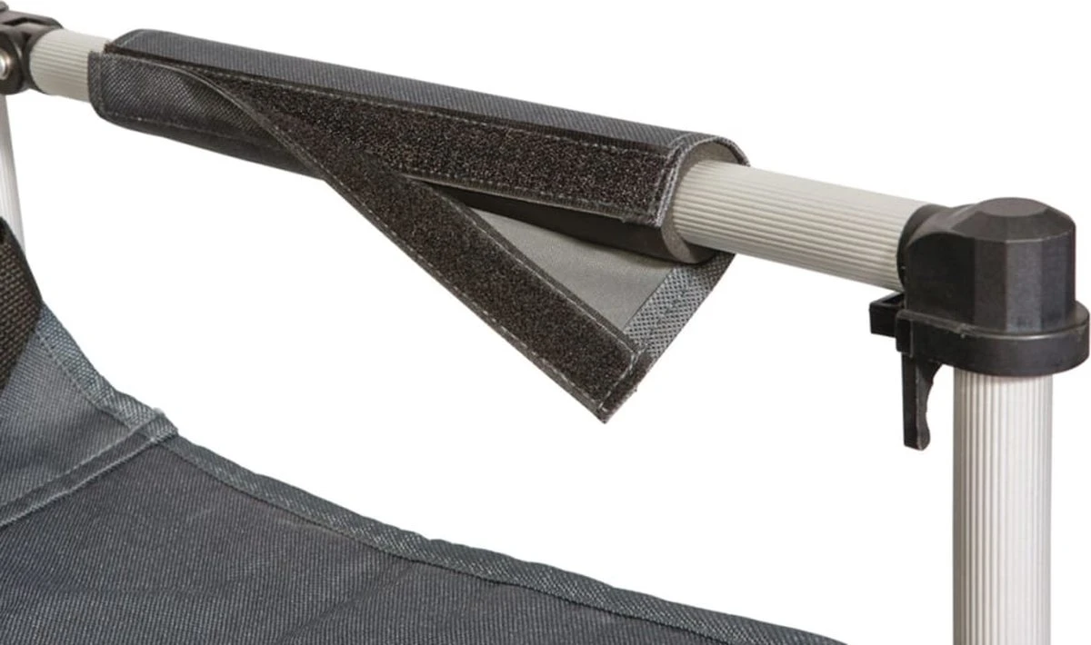 Bo-Camp Kinder Campingstoel Compact - Antraciet 2 Bo-Camp Kinder Campingstoel Compact - Antraciet - Afbeelding 2