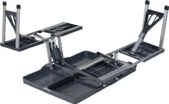 Bo-Camp Picknicktafel - Basic - Inklapbaar - Grijs -Kampeeruitrusting 1200x740