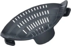 SensaHome- Siliconen Vergiet - Keuken Afgietdeksel - Afgiethulp - Siliconen - BPA Vrij - Grijs -Kampeeruitrusting 1200x782 8