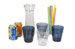 Bo-Camp - Wijn/Limonade Glas - Campingglas - Mix & Match - 400 Ml - 4 Stuks -Kampeeruitrusting 1200x794 93