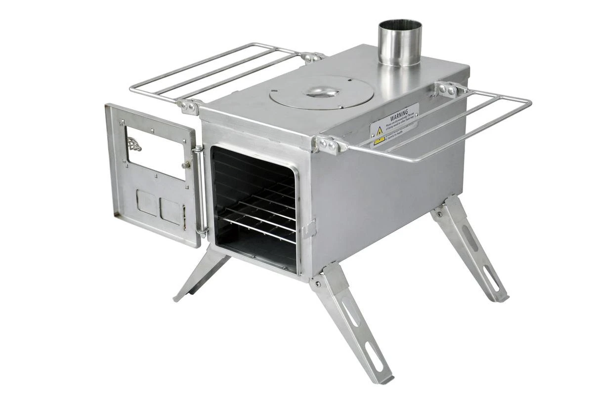 Winnerwell Nomad Cook Camping Houtkachel - Medium 2 Winnerwell Nomad Cook Camping Houtkachel - Medium - Afbeelding 2