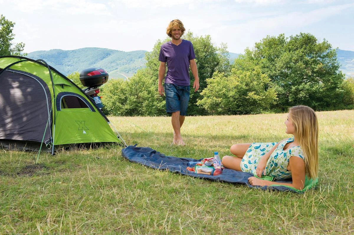 Coleman Biker Mummy Slaapzak - 220 X 80 X 55 Cm - Grijs/groen 7 Coleman Biker Mummy Slaapzak - 220 X 80 X 55 Cm - Grijs/groen - Afbeelding 7