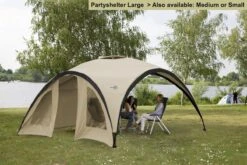 Bo-Camp Party Shelter - Partytent Small - 3x3x2,18 Meter -Kampeeruitrusting 1200x801