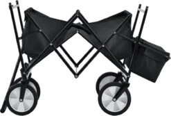 Rijoka Opvouwbare Bolderkar/Bolderwagen | Met Dakje En Draagtas | Zwart 15 Rijoka Opvouwbare Bolderkar/Bolderwagen | Met Dakje En Draagtas | Zwart -Kampeeruitrusting 1200x811 7