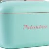 Merkloos Polarbox - Koelbox - Met Schouderband - Pastelgroen - 12 Liter - 40x26x(H)23cm