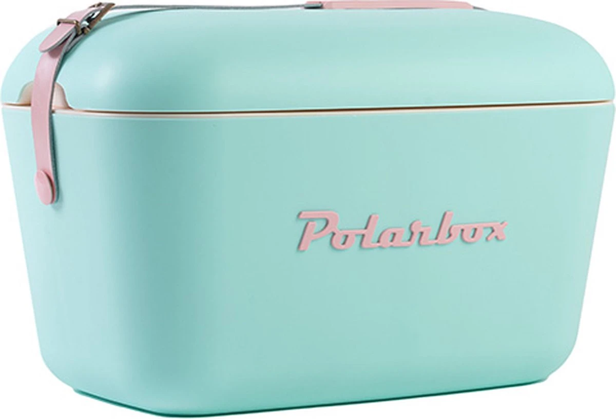 Merkloos Polarbox Koelbox Met Schouderband - Pastelgroen - 20 Liter - 45x30x(H)27cm 8 Merkloos Polarbox Koelbox Met Schouderband - Pastelgroen - 20 Liter - 45x30x(H)27cm - Afbeelding 8