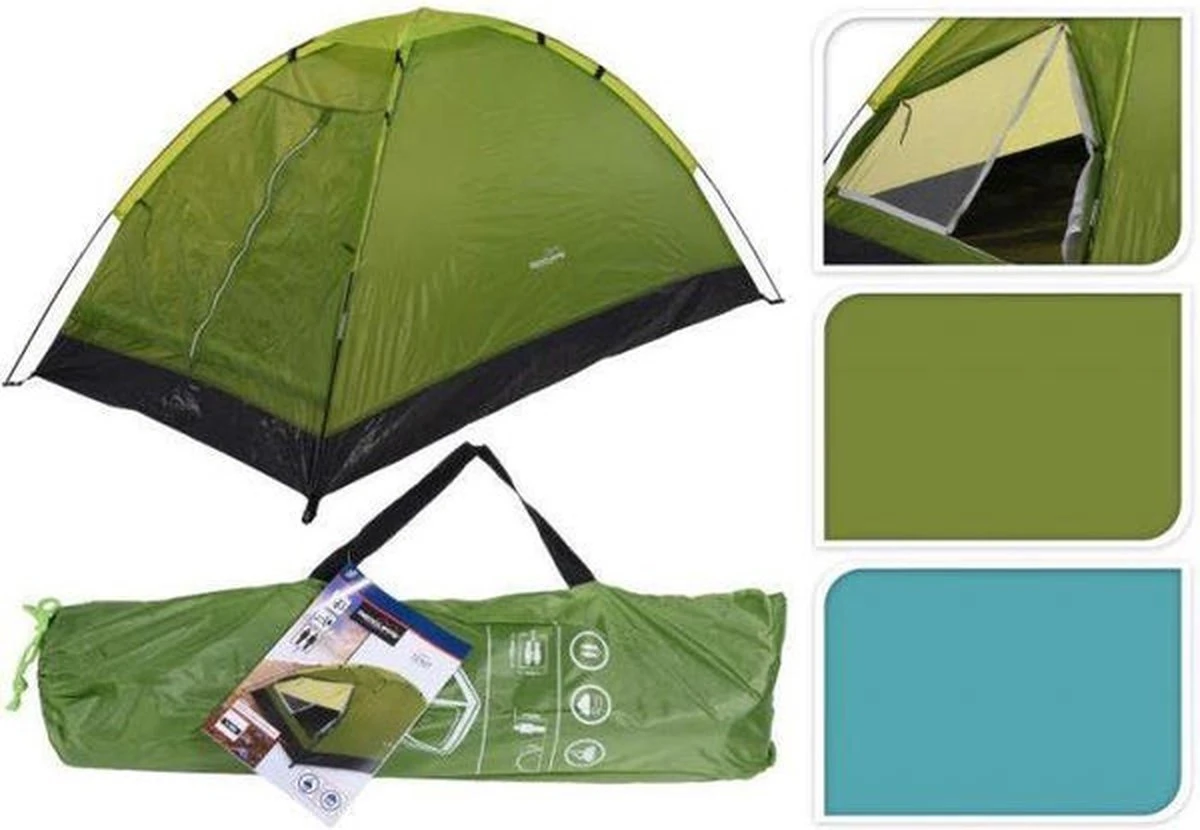 Tent 2 Personen - 200x120x100cm MET Interne Klamboe 2 Tent 2 Personen - 200x120x100cm MET Interne Klamboe - Afbeelding 2