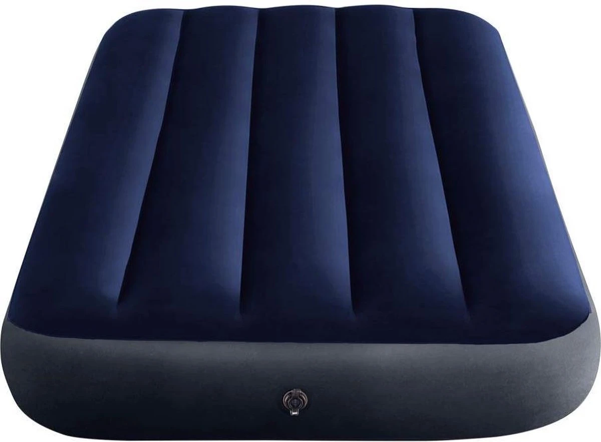 Intex Luchtbed - Classic Downy - Formaat: Cot - B76 X L191 X H25 Cm - 1 Pers. - Met Reparatieset 8 Intex Luchtbed - Classic Downy - Formaat: Cot - B76 X L191 X H25 Cm - 1 Pers. - Met Reparatieset - Afbeelding 8