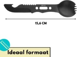 Lynnz® Spork 7 In 1 - Camping Bestek - Campingbestek - Campingservies - Reisbestek - Bestek To Go - Jachtmes - Rambomes -Kampeeruitrusting 1200x889 4