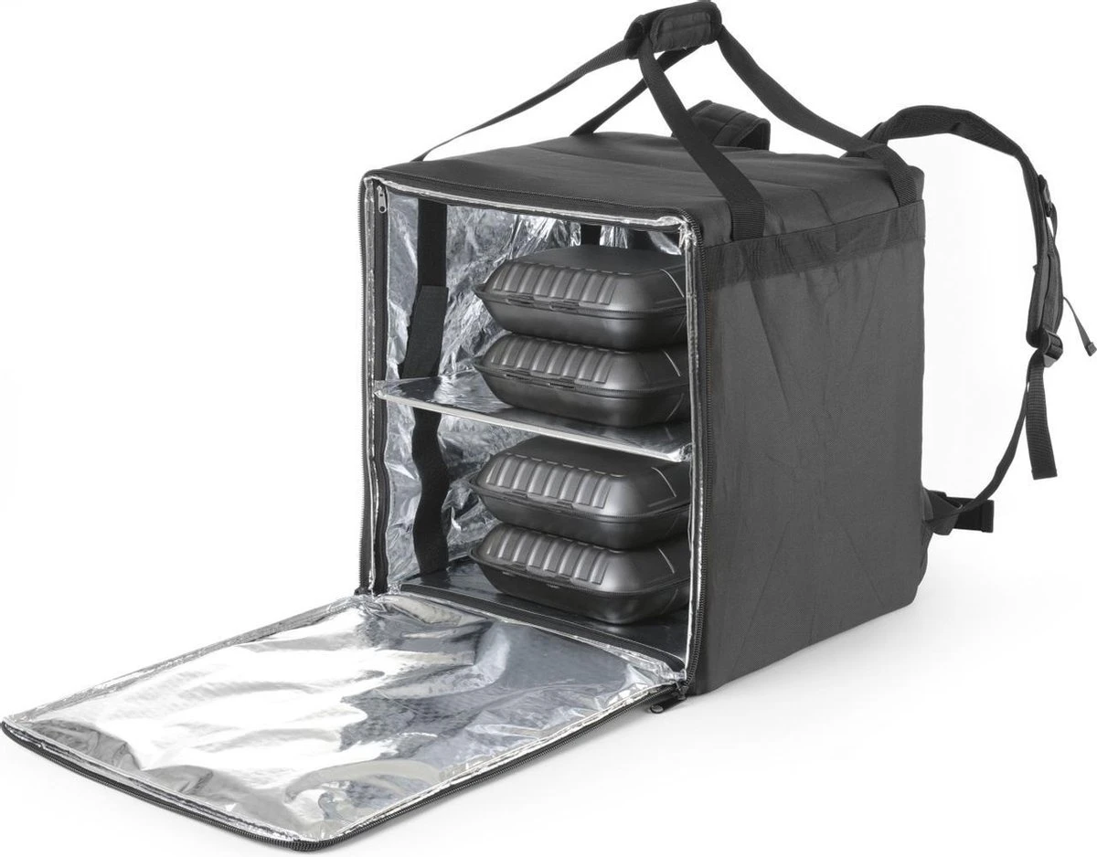 Hendi Pizza & Voedsel Bezorgrugtas Geïsoleerd - 41x41x(H)49cm 7 Hendi Pizza & Voedsel Bezorgrugtas Geïsoleerd - 41x41x(H)49cm - Afbeelding 7