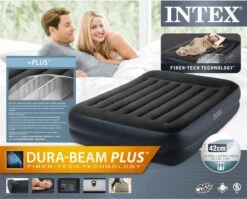 Intex Luchtbed Dura-Beam Plus Pillow Rest Raised Queen 42 Cm -Kampeeruitrusting 1200x967