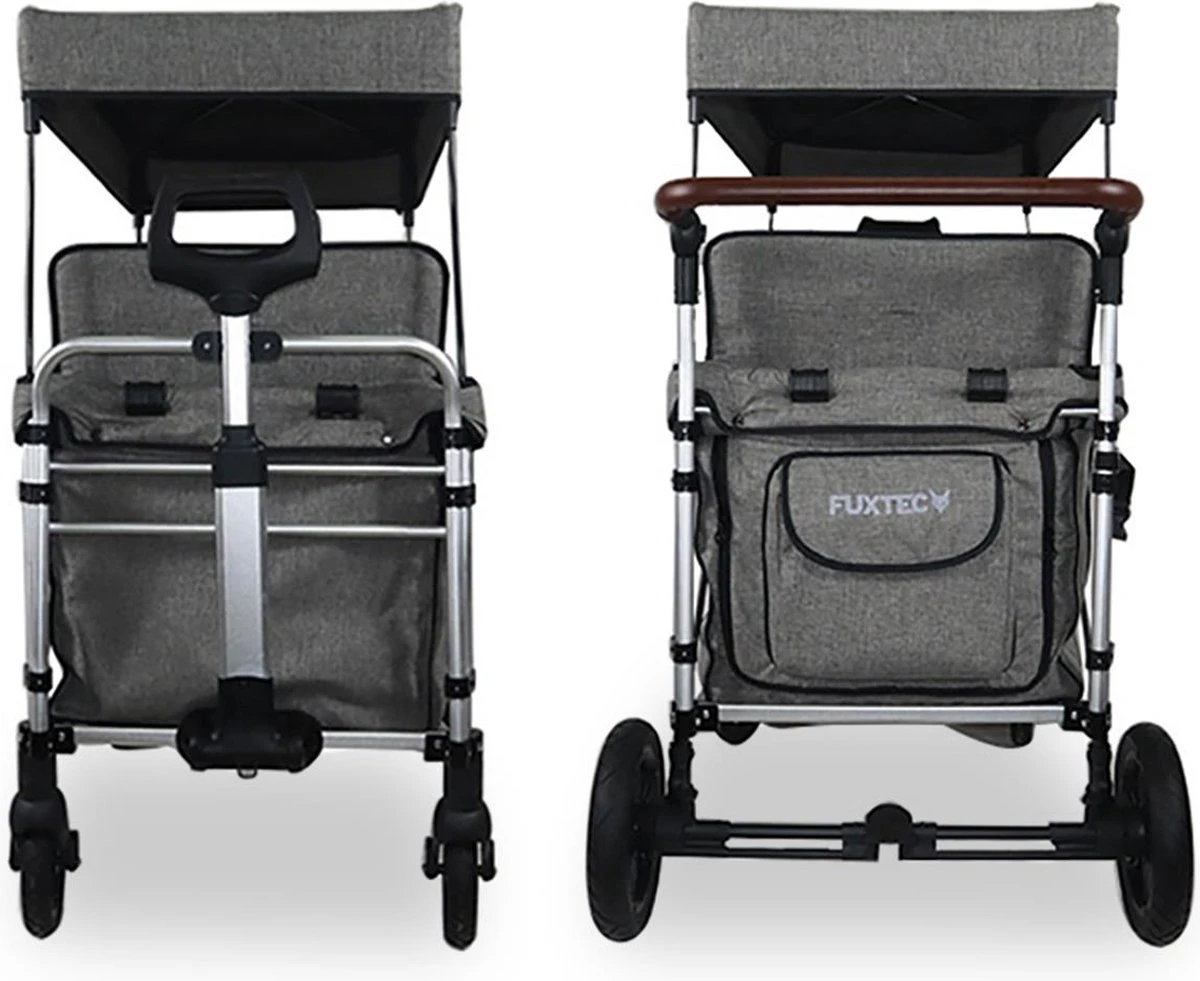 FUXTEC Bolderkar FX-CTXL900 - Premium Grijs - Nu Voor Maximaal 4 Kinderen 11 FUXTEC Bolderkar FX-CTXL900 - Premium Grijs - Nu Voor Maximaal 4 Kinderen - Afbeelding 11