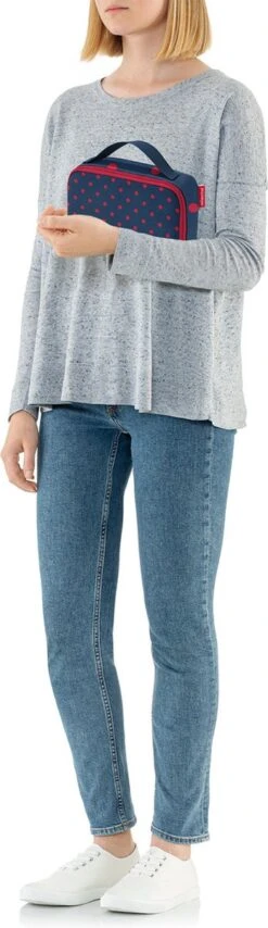 Reisenthel Thermocase Lunchbox - 1,5L - Mixed Dots Red Rood -Kampeeruitrusting 347x1200 3